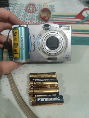 Fotocamera canon powershot - canon, a30
