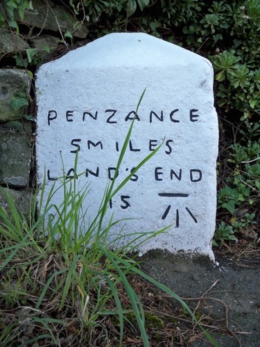 Photo 6x4 old milestone - photo,